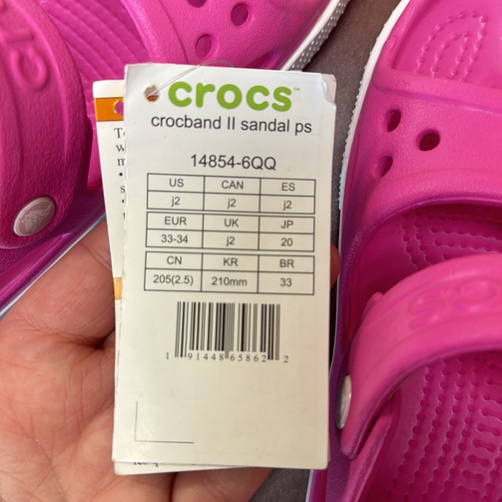 Crocs Pink Sandals - Picture 6 of 6